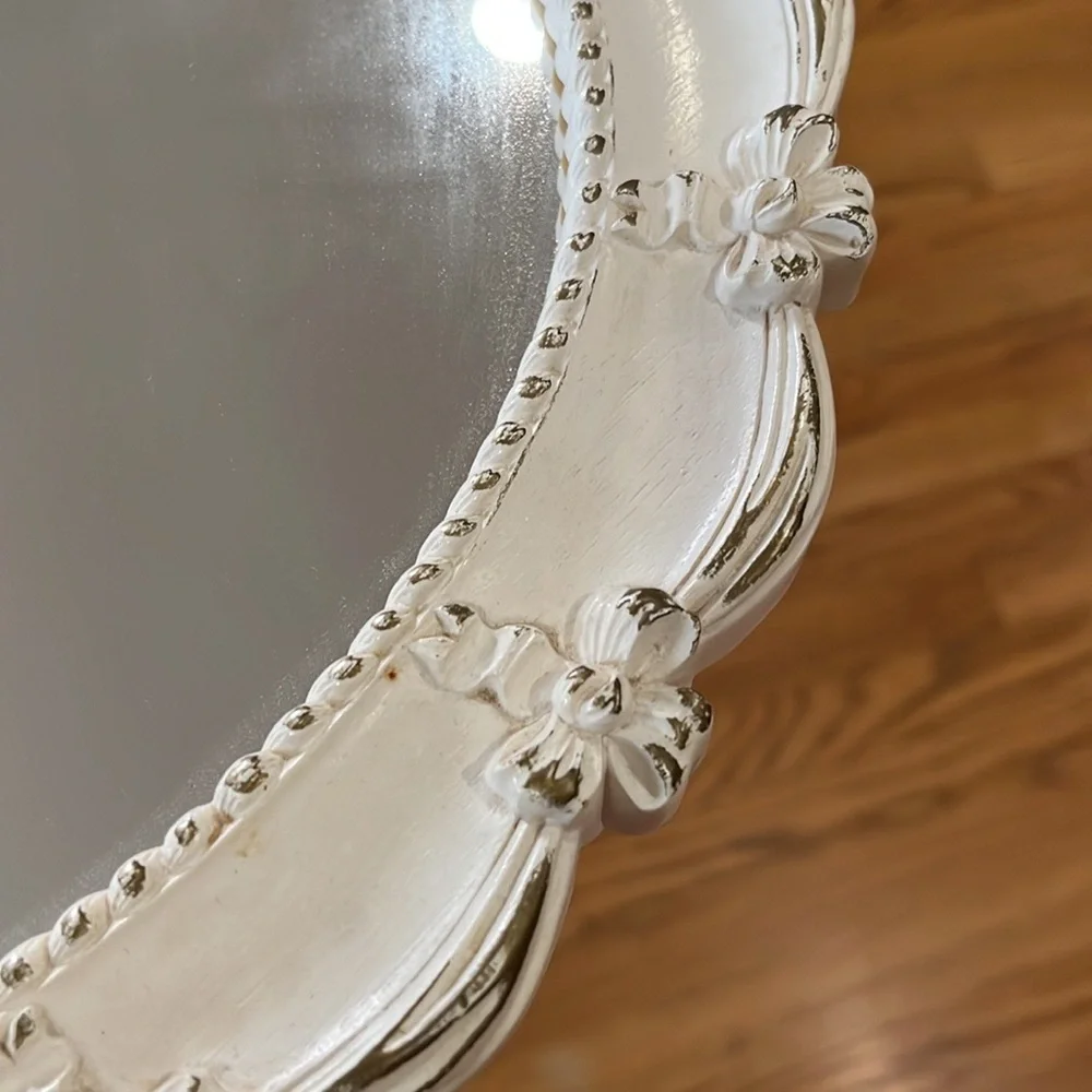 Vintage 40s SYROCO Easel Mirror~Shabby Chic~Cottage Core~MCM